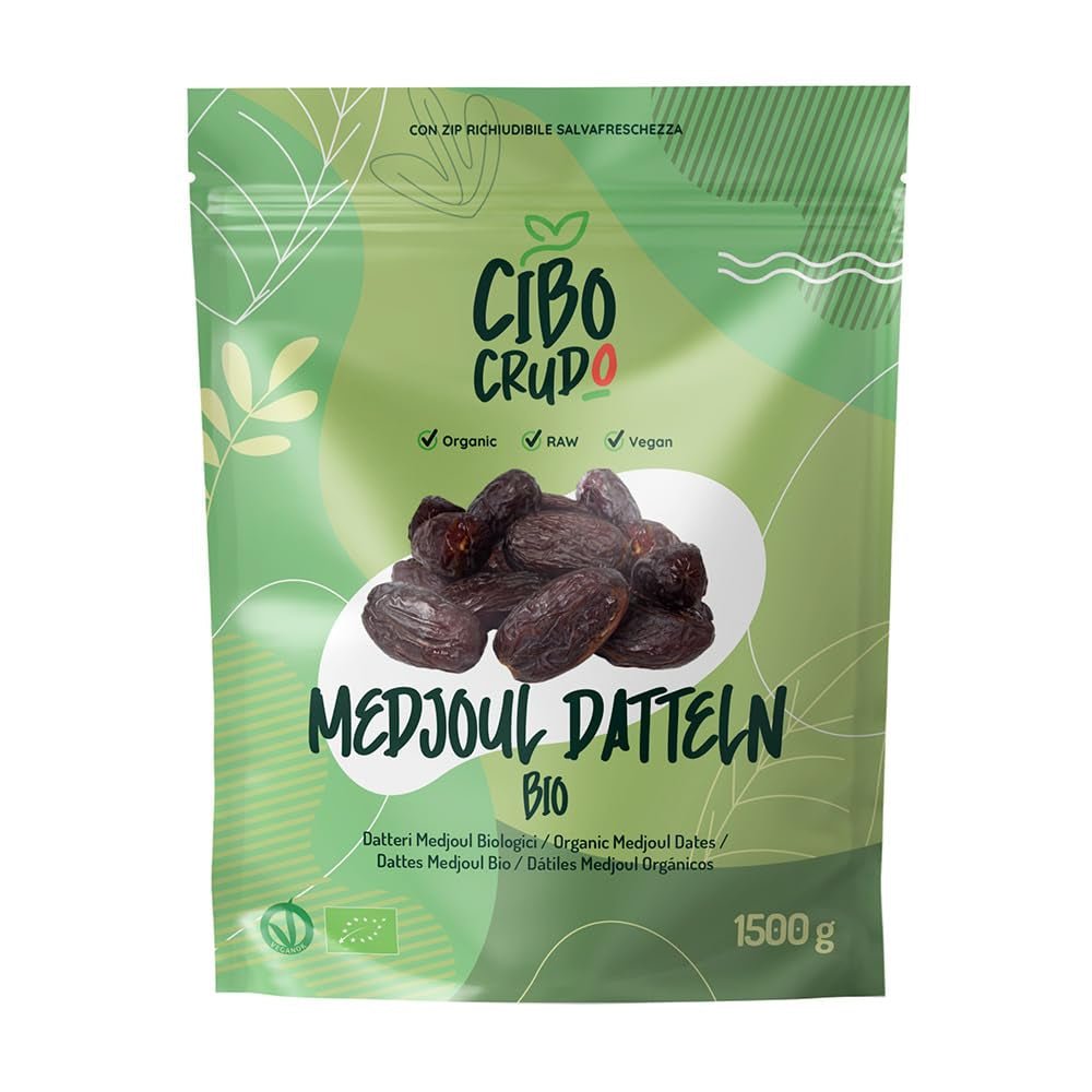 Dátiles sin semillas Deglet Nour Bio - 500g. Dátiles secos orgánicos naturales Deglet Nour. Dátiles secos. Productos deshidratados Naty Shop 1,5 kg Dátiles Medjool
