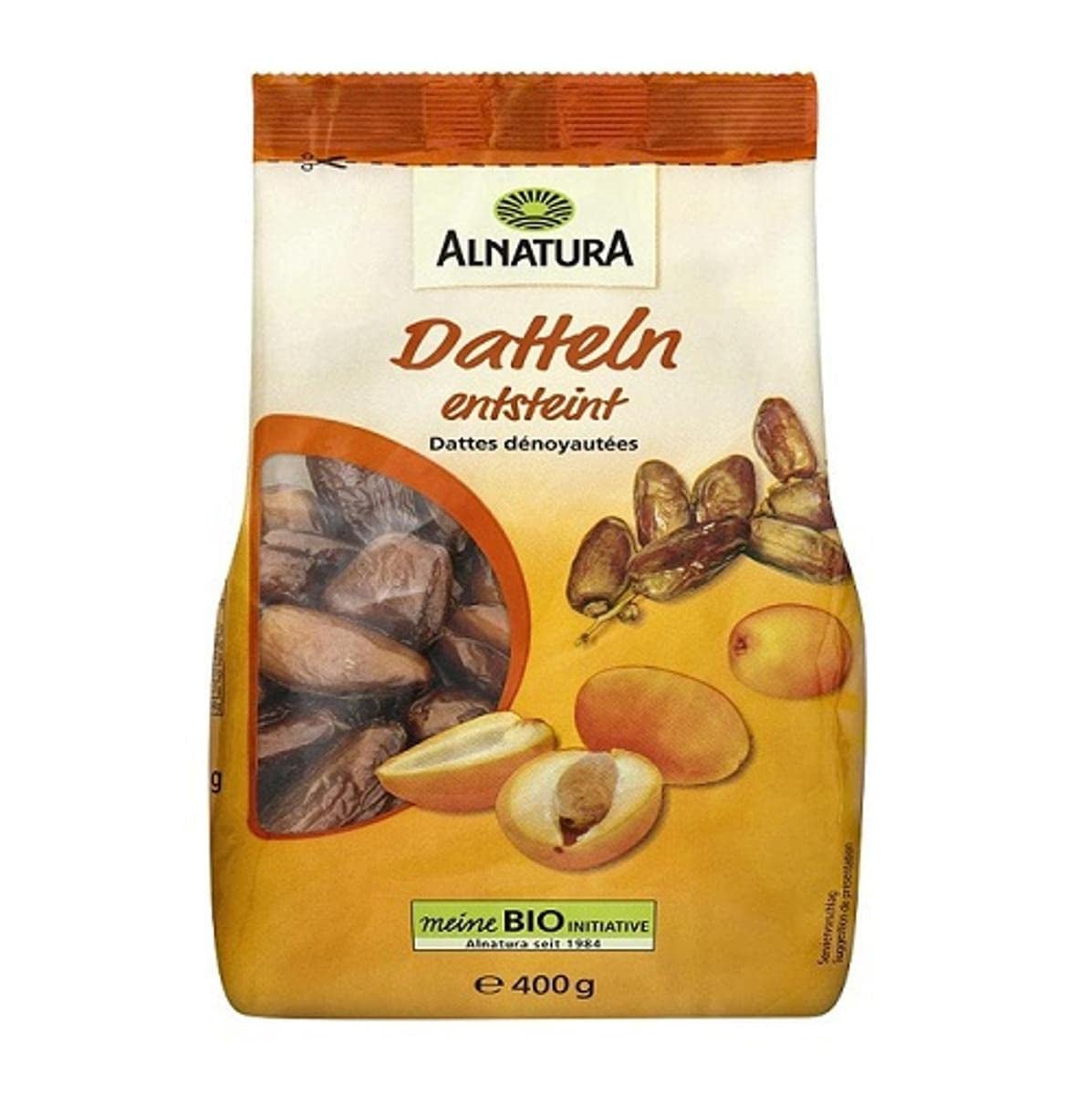 Dátiles sin semillas, bolsa de 400 g Naty Shop productos deshidratados 400 G (1 pack)