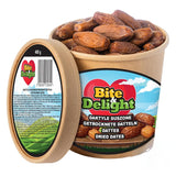 Dátiles secos Bite & Delight - Enteros, secos y naturales - Dulces aromáticos - Deliciosos y jugosos - Snack de frutas listo para comer - Vegano - Sin azúcares añadidos - 1250g Naty Shop productos deshidratados 750 Ml