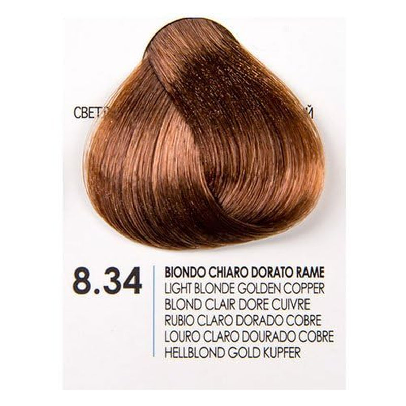 Color dorado 1.10 Azul negro 100 ml Naty Shop tinte para el cabello 8.34 Rubio claro dorado-cobrizo 100 G (1 pack)