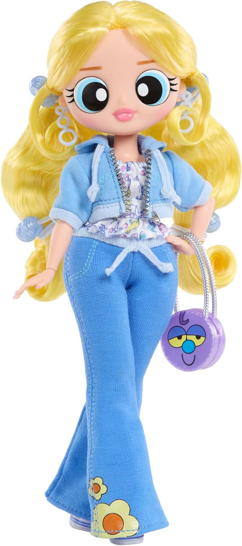 JAJAJA. ¡Sorpresa! OMG The Powerpuff Girls Puppe - Bubbles - Incluye 1 modo puppe, conjunto y accesorios incluidos, 3 por separado