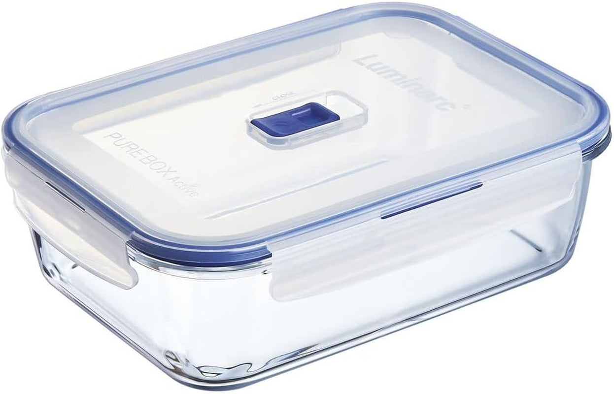 Pure Box Envases Activos Rectangular Hermetico - 197cl Bicolor Cajas para conservación de alimentos Naty Shop Rectangular 1970 Ml