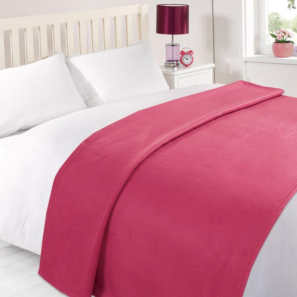 DREAMSCENE manta, colcha, fucsia Camas y Mantas Besuche den DREAMSCENE-Store Rosa brillante 120 X 150 Cm