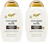 Champú con leche de coco OGX (385 ml), efecto hidratante Ducha y baño Naty Shop 2 x 385 ml