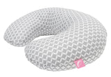 Cojín de lactancia ergonómico, Öko-Tex Standard 100, beige Alimentación y Accesorios Lactancia Bebe Naty Shop Gris