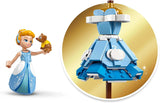 LEGO Ç€ Vestido de Cenicienta de Disney Princess, juguete para niños y niñas a partir de 9 años - incluye una percha para vestidos, una minimuñeca de Cenicienta y una figura de ratón - Creative Playset 43266 Juegos de construcción Beuche den LEGO-Store