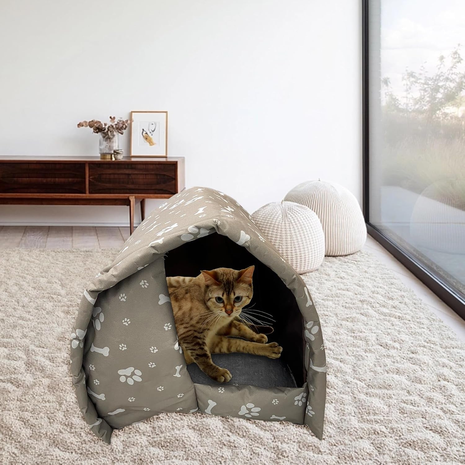 Mantas y Muebles, Mascotas, Cuevas y Casas, Gatos, Camas para Gatos, Camas para Gatos, Colchones