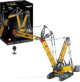 LEGO Technic Juego de grúa sobre orugas Liebherr LR 13000, construye el mejor modelo de vehículo de construcción con control remoto con aplicación Control+, grúa con sistema de cabrestante y brazo elevador, kit de modelo grande para adultos 42146 Juegos de construcción Besuche den LEGO-Store Default Title