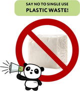 Servilletas de cóctel de bambú The Cheeky Panda | servilletas blancas 100 piezas servilletas de papel