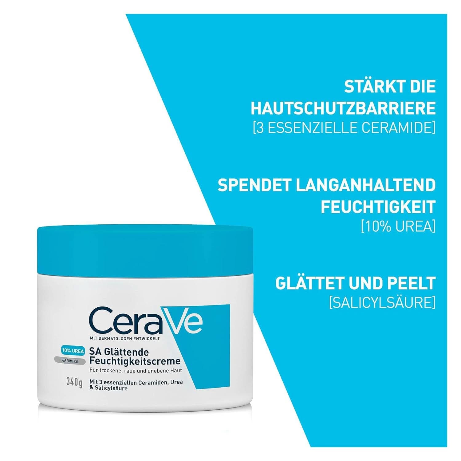 Cerave Crema para pieles secas, ásperas y desiguales Cosmética y Belleza Naty Shop