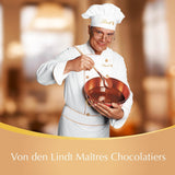 Caja de regalo Lindt LINDOR con bombones surtidos, aprox. 15 trufas LINDOR, 4 variedades (chocolate con leche, chocolate blanco, chocolate negro 60% y avellana), 187 g