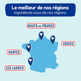 - Pañal talla 4 (7-18 kg) – saludable y extremadamente absorbente – 12 horas a prueba de fugas – ohne unerwünschte Substanzen – fabricado en Francia – precio asequible – 132 pañales desechables