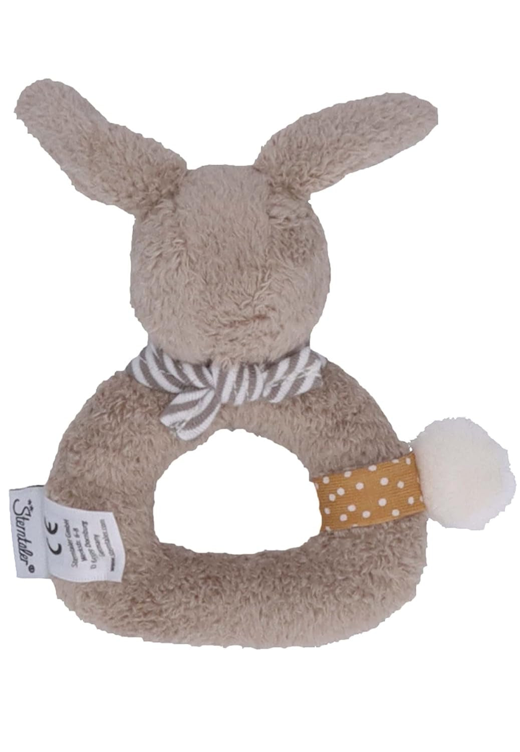 Sterntaler Juguete para atrapar bebés unisex Juguete para atrapar a los niños Happy Bunny - Juguete para atrapar a los niños, Juguete para atrapar a los niños, Juguete para niños - marrón Juguetes Bebe Naty Shop