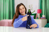 Mattel Wicked: for Good Singing Elphaba Fashion Doll de Universal Pictures con traje desmontable inspirado en la película canta "for Good" en inglés, JFM09