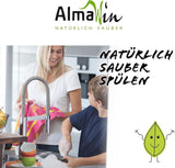 Almawin eco, detergente en polvo 2,8kg, 112 dosis, dosificable para diferentes cantidades de vajilla Naty Shop