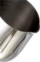 Cilio 0000201383 Jarra Latte Macchiato, Acero Inoxidable, Plata, 6,4 x 7,4 x 7,6 cm