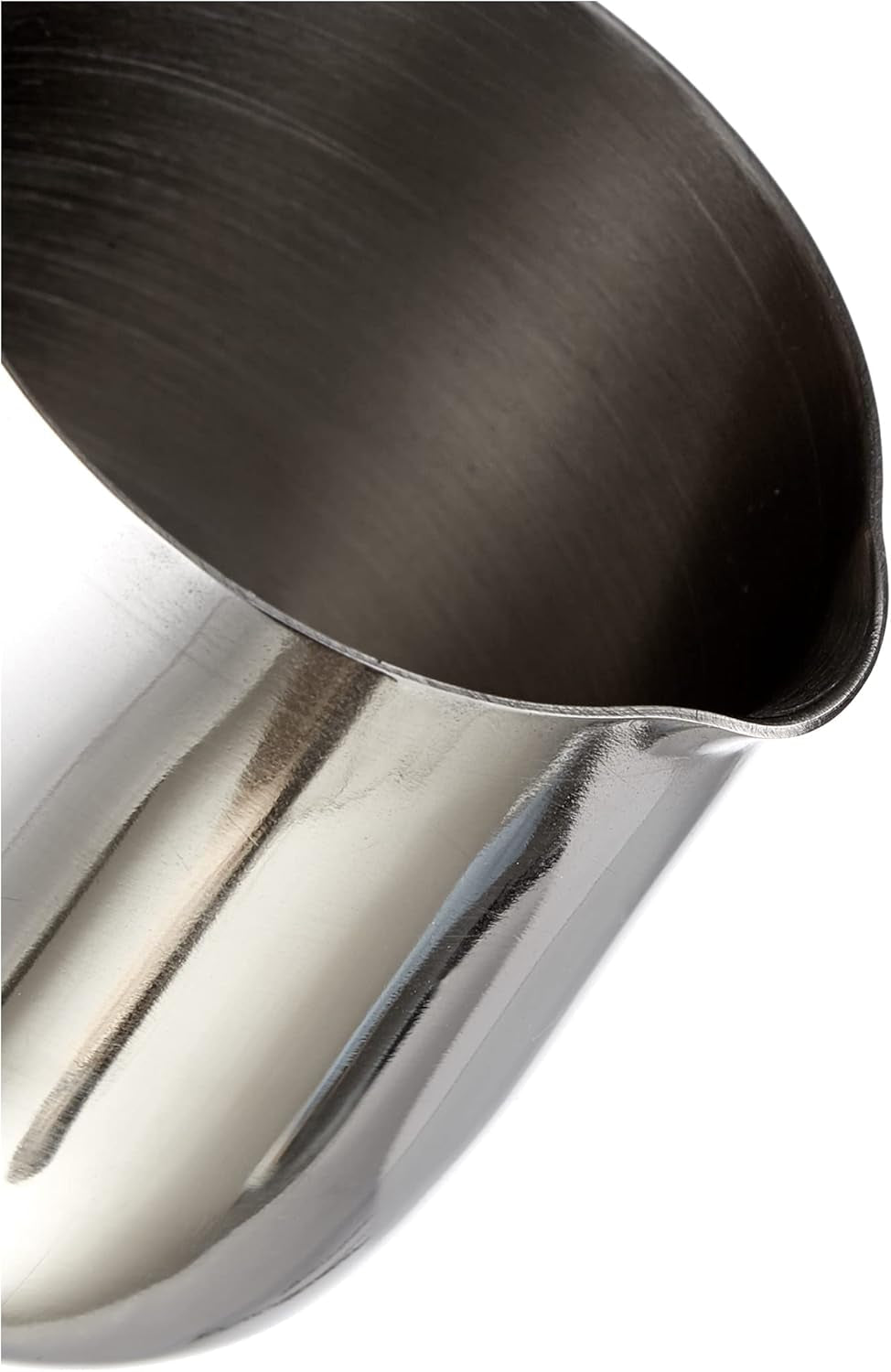 Cilio 0000201383 Jarra Latte Macchiato, Acero Inoxidable, Plata, 6,4 x 7,4 x 7,6 cm