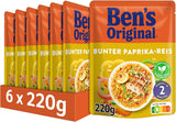 BEN'S ORIGINAL™ arroz mexicano express 6 x 220g