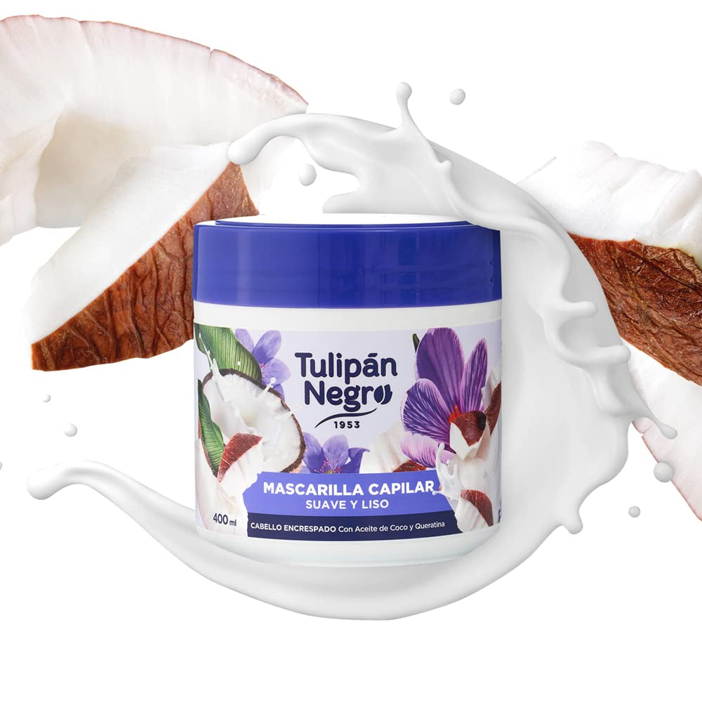 Soft Smooth Black Tulip Mask 400ml Naty Shop Hair Mask Título predeterminado