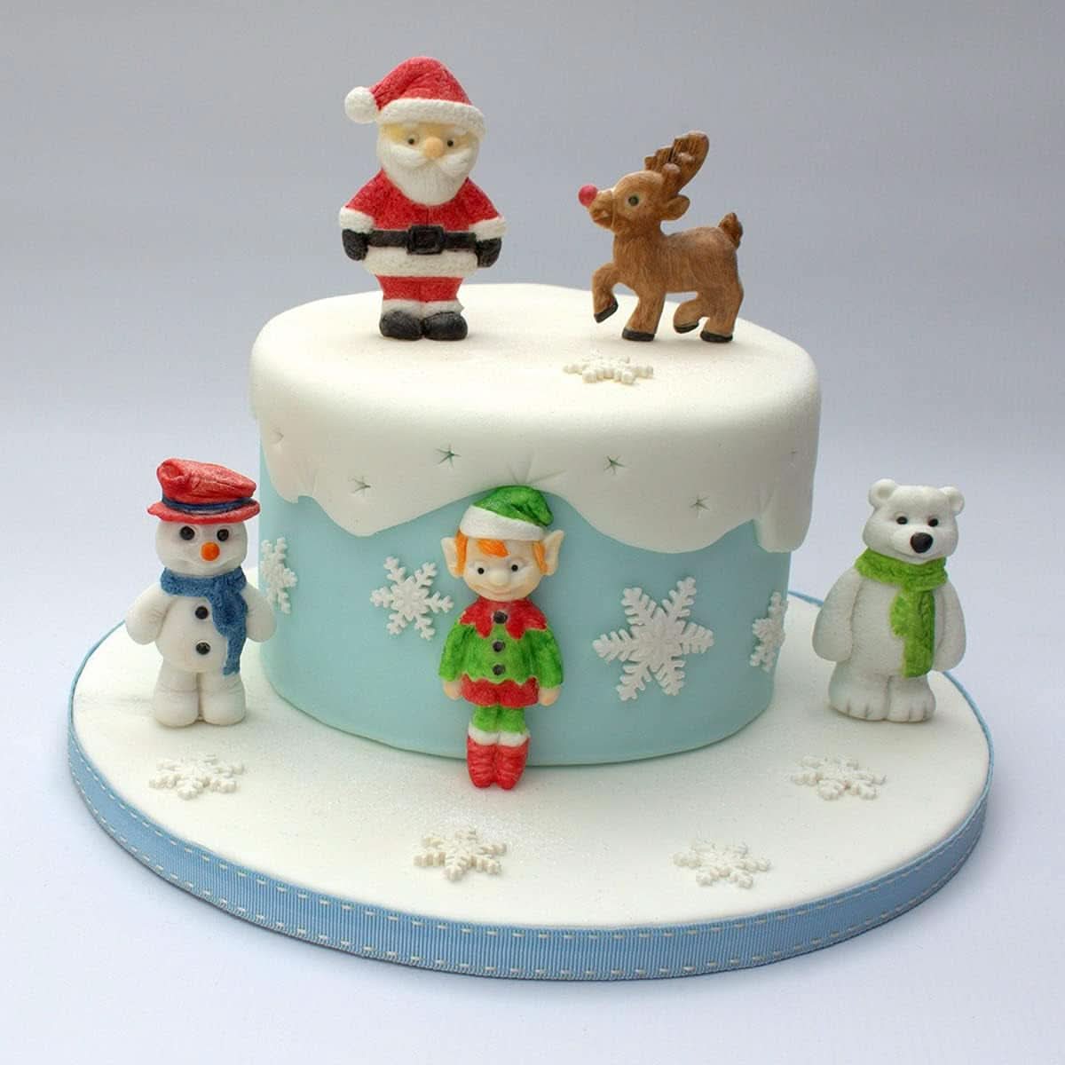 Katy Sue, Molde de Silicona, Muñeco de Nieve Cocina Naty Shop