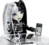 Girls Night Rainbow High Shadow High - Heather Grayson - Muñeca fashion de 28 cm con pelo en tonos grises, blanco y negro y conjunto con accesorios y peine - Para coleccionistas y niños a partir de 6 años