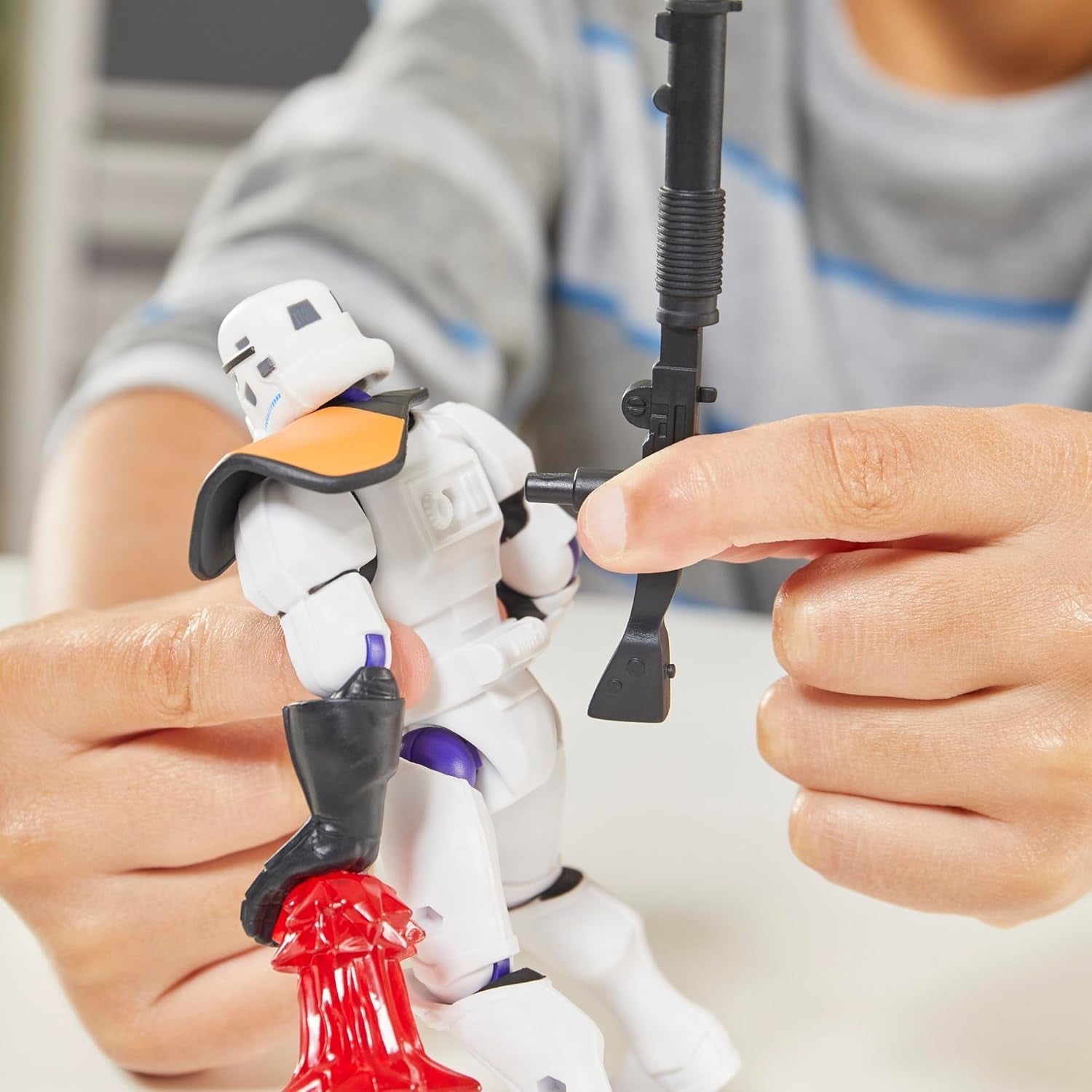 Figuras de acción y accesorios personalizables Mixmashers Stormtrooper de Star Wars Figuras de acción Naty Shop