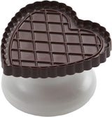 Silikomart 22.166.77.0165 CKC06, Set forma chocolate y cortador de cocina Naty Shop