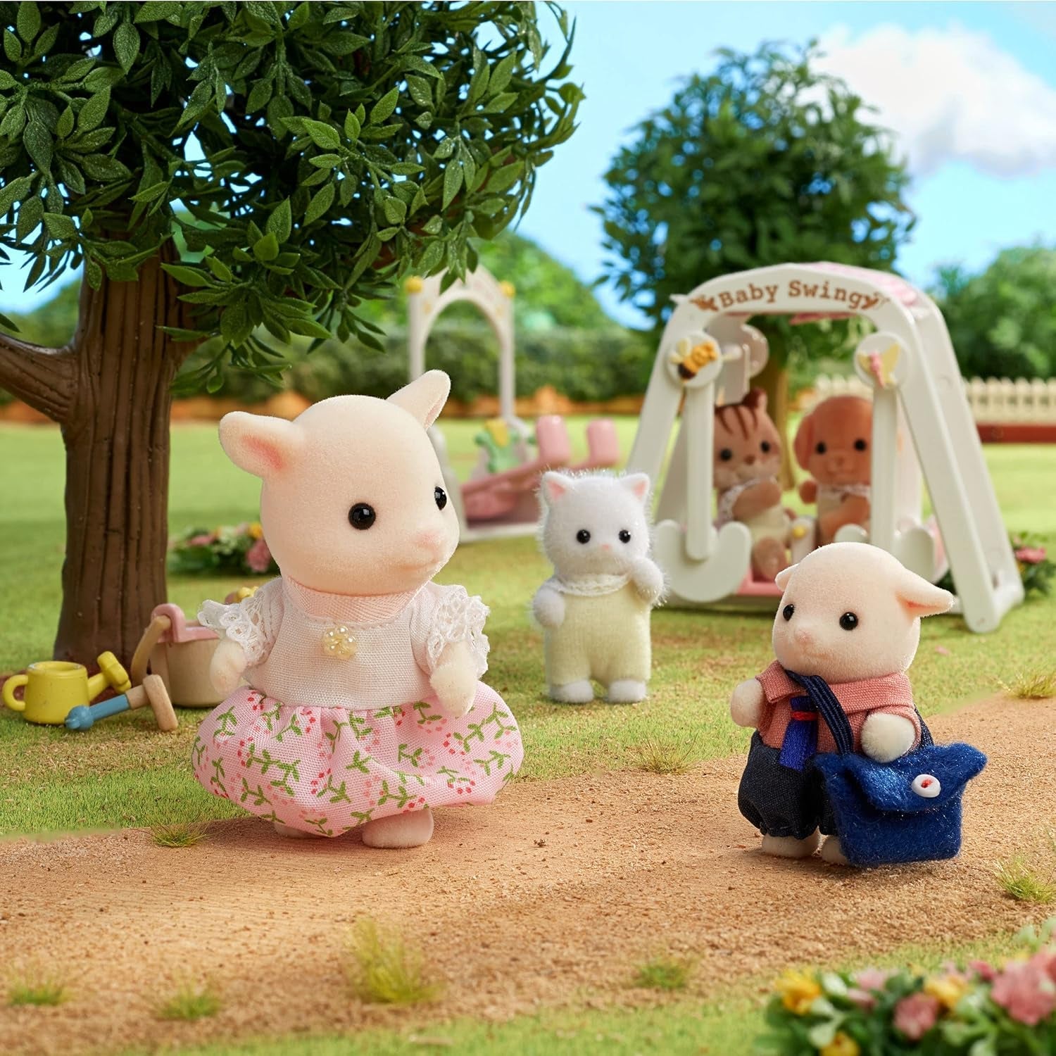 Sylvanian Families 5622 Familia de Cabras - Figuras casa de muñecas