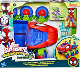 Marvel Spidey y sus súper amigos Dino Crawler Superhero Playset con figuras de Spidey y Dino y juguete de transporte para edades de 3 años en adelante Figuras de acción Naty Shop