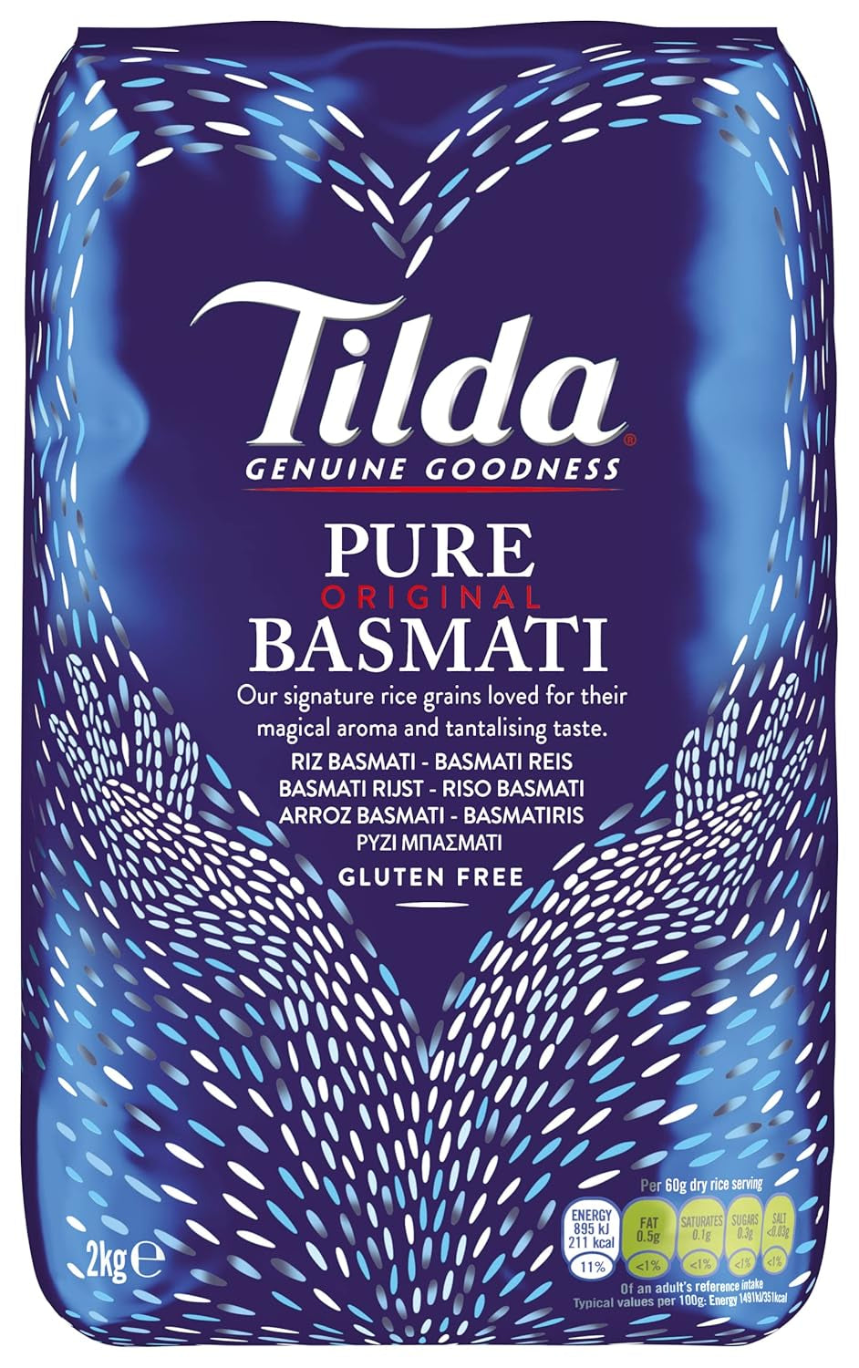 TILDA - Arroz Basmati - (1 X 2 KG)