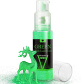 Set de espray de purpurina comestible - 20 g de polvo de purpurina iridiscente para bebidas, champán, pasteles - Colorante metálico comestible para cócteles, vino, licor, repostería, tartas
