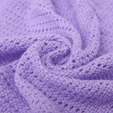 Ropa De Cama Familiar Cama Doble Rosa Manta Celular Colcha Grande Reversible De Algodón Manta Celular Tradicional Liviana Térmica Suave 230 X 230 Cm Edredones Y Edredones Naty Shop Cama Individual Violeta (180X230Cm)