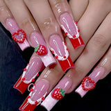 100 Uds. Dijes de uñas 3D Rosa Rot Kirsche Erdbeere Blume Nagel Charms Kamelie Rose Schmetterling Nail Art Charms Flatback Herz Schleife Charms Nägel Zubehör Mond Stern Nagelschmuck Nageldesign Anhänger