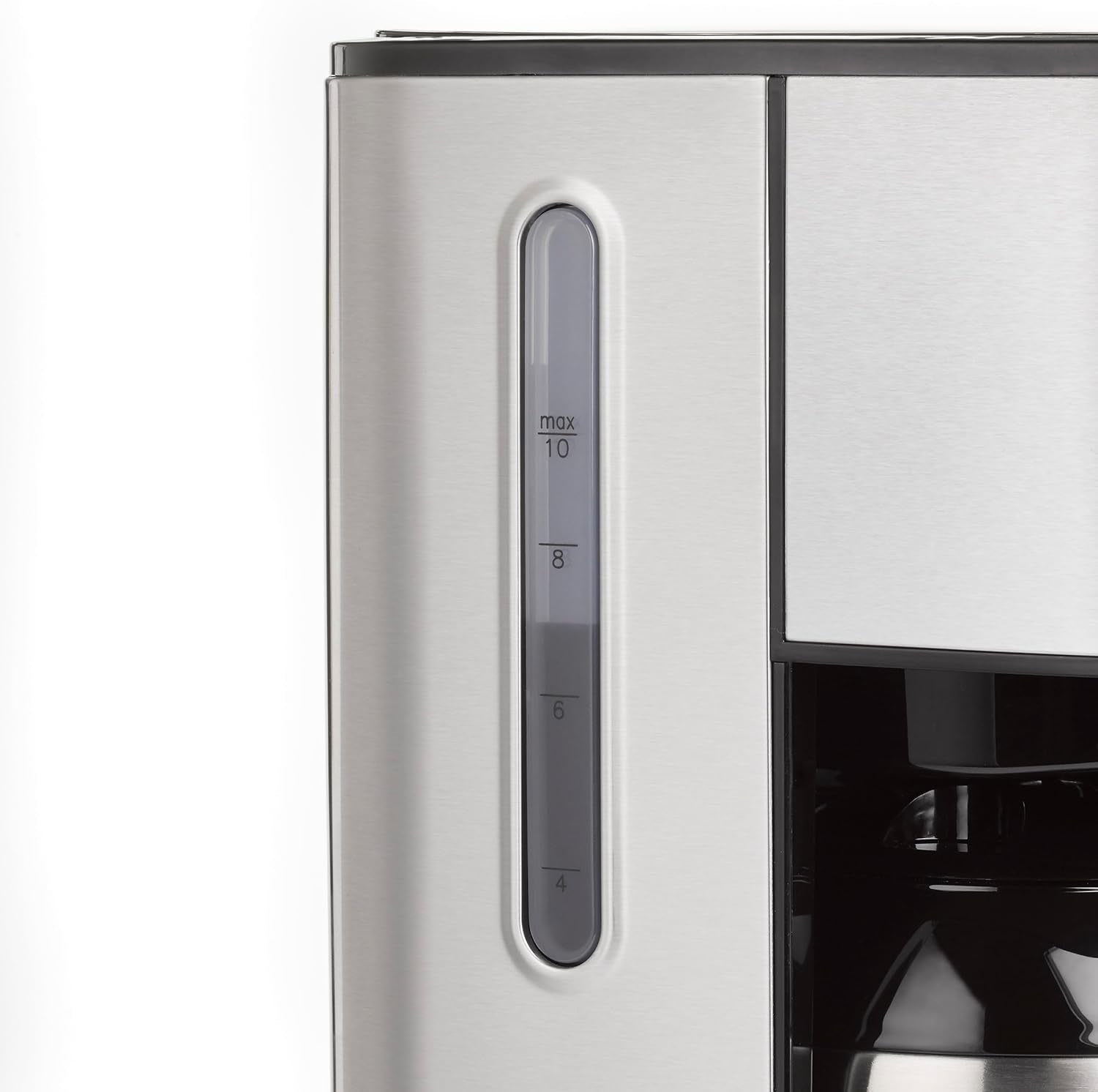 Cafetera CASO Selection C 10 Thermo Design – Carcasa de acero inoxidable, jarra isotérmica de 1,2 l (10 tazas), controles táctiles y temporizador, función Aroma PLUS, filtro permanente, filtro antigoteo