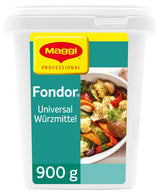 Maggi Professional Fondor Universal-Würzmittel o.k.A., vegan Würzmischung, 1er paquete (1 x 900g Gastro Box)
