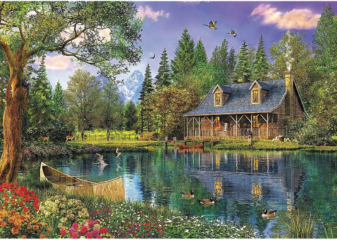 Trefl, 45005 Puzzle, Tarde idílica, 4000 piezas, Calidad Premium, Para niños mayores de 14 años Puzzle Naty Shop