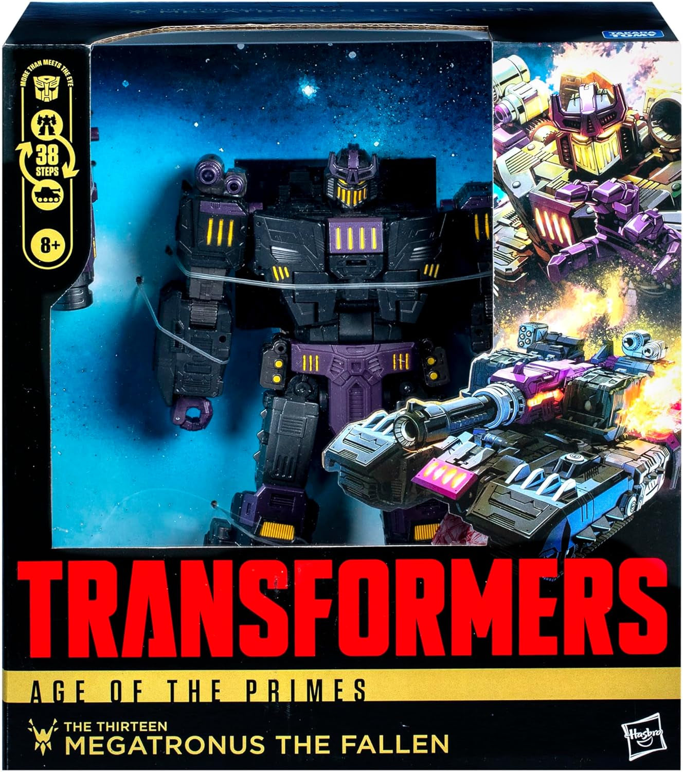 Transformers Age of the Primes Leader-Class los Trece Megatronus the Fallen Figuras de acción Naty Shop
