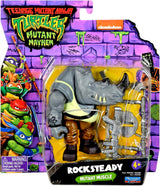 Tortugas Ninja - Figura Base Rocksteady Figuras de acción Naty Shop
