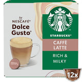 STARBUCKS Caffè Latte de Nescafé Dolce Gusto Kaffeekapseln 6 x 12 (72 Kapseln)