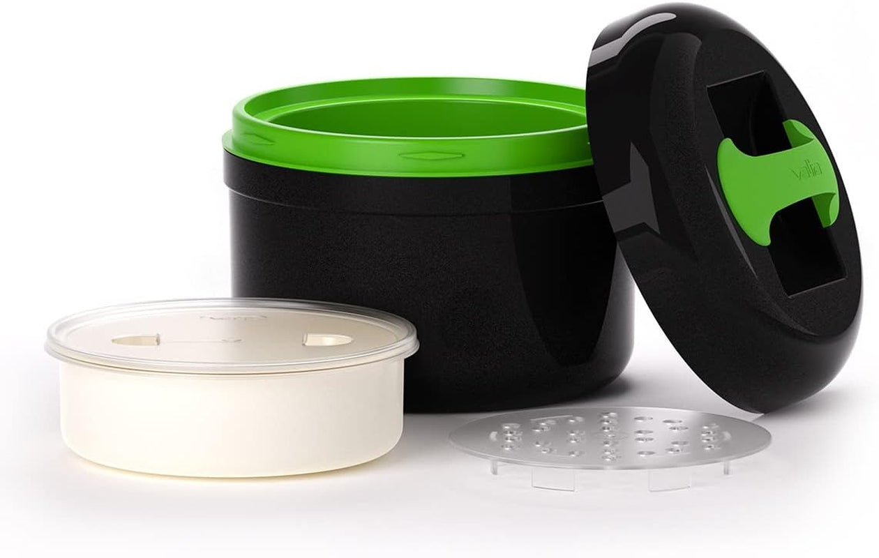 VALHERMFOOD25-03 Fiambrera Pro Term 2,5 l Color - Gris/Verde Cajas para guardar alimentos Naty Shop