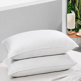 HARBOREST Almohada para dormir, 2 piezas, felpa de lujo, almohada alternativa, buena para personas que duermen de lado y boca arriba, colección de hotel, almohada, tamaño estándar/queen, 50,8 x 66 cm Naty Shop Standard Pillows Default Title