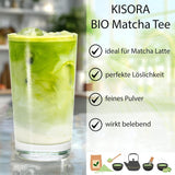 Matcha Ceremonial calidad BIO 100G té verde Té verde 100% ecológico Matcha en polvo