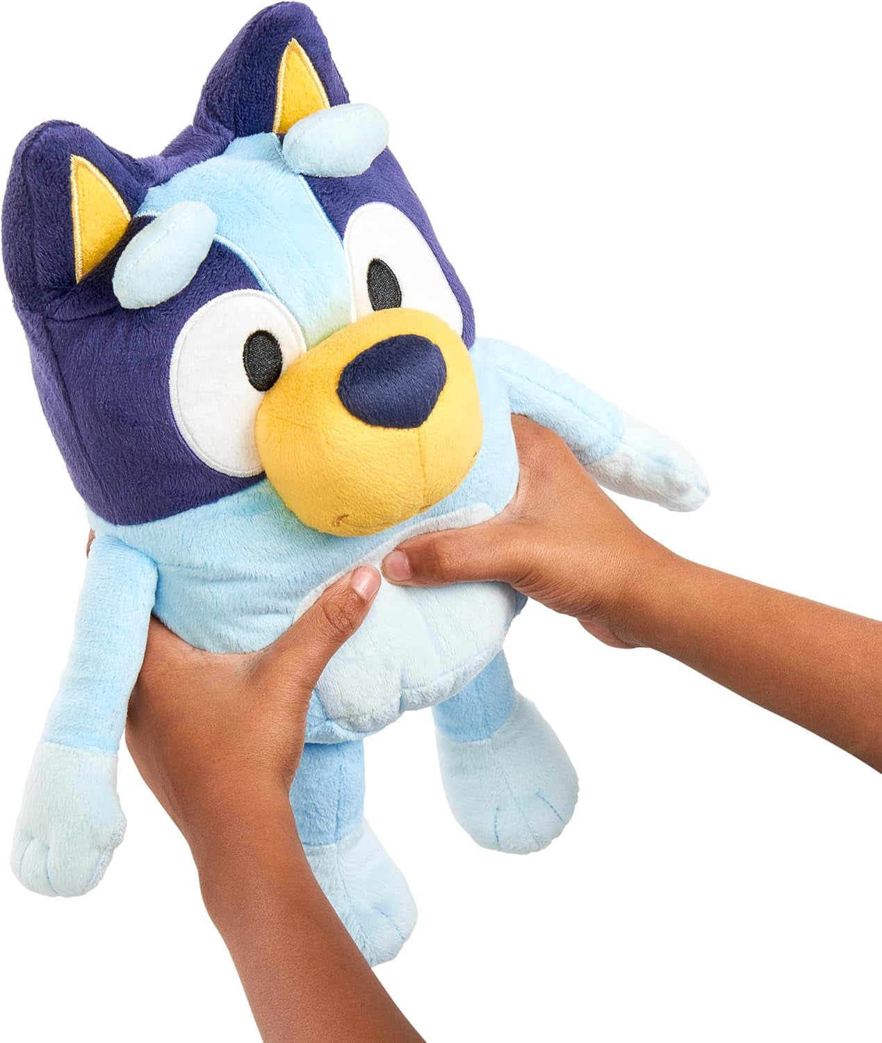 Peluche Bluey con efectos de sonido, peluche funcional, peluche interactivo, peluche parlante, peluche (33cm) Naty Shop Dolls