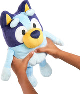 Peluche Bluey con efectos de sonido, peluche funcional, peluche interactivo, peluche parlante, peluche (33cm) Naty Shop Dolls