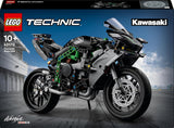 LEGO Technic Moto Kawasaki Ninja H2R, regalo de cumpleaños para niños y adultos, decoración, juguete, modelo para niños y niñas a partir de 10 años 42170 Juegos de construcción Besuche den LEGO-Store