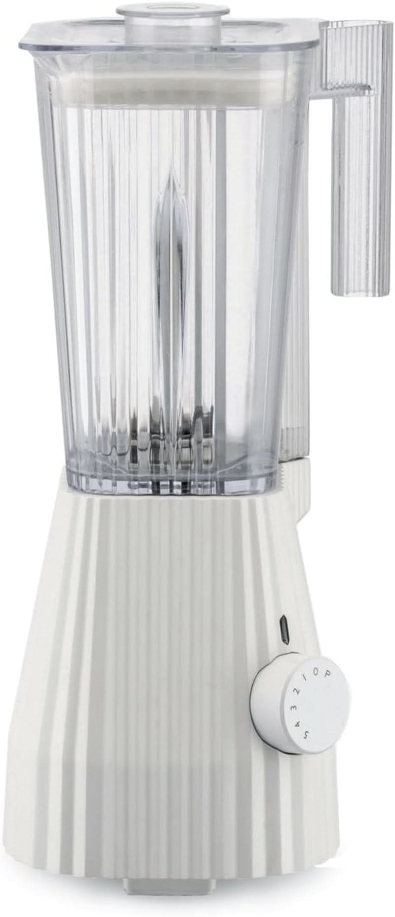 Alessi Plissé MDL09 W - Batidora con jarra graduada, resina termoplástica, Cocina Naty Shop