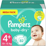 Pañales Pampers 81657566 Baby-Dry Pants, blanco