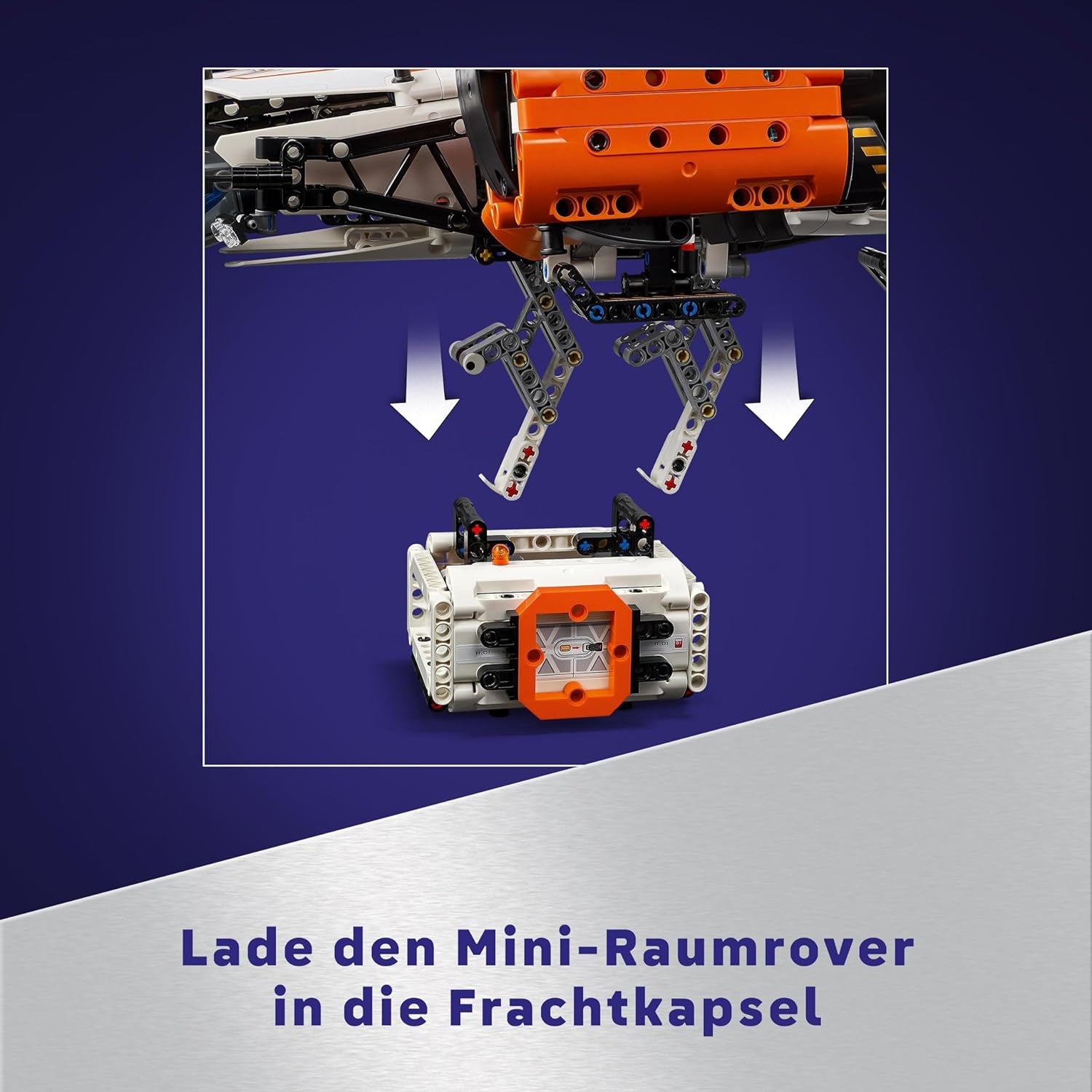 LEGO Technic Vtol Space Transporter LT81, Set de Construcción Espacial, Juguete Espacial, Nave Espacial, Mini Rover, Regalo para Niños y Niñas Mayores de 10 Años 42181 Juegos de Construcción Besuche den LEGO-Store