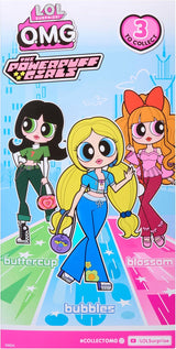 JAJAJA. ¡Sorpresa! OMG The Powerpuff Girls Puppe - Bubbles - Incluye 1 modo puppe, conjunto y accesorios incluidos, 3 por separado