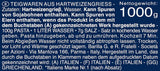 Pasta de trigo duro Barilla Maccheroni n. 44 – Paquete de 1 (1x1kg)